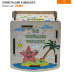Deniz Kumu Temalı Kumbara