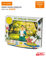 Sevimli Deniz Yıldızı Çerçeve (DS602) - Görsel 2
