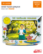 Sevimli Deniz Yıldızı Çerçeve (DS602)